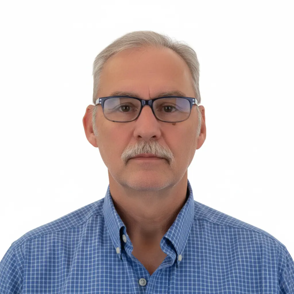 Jan Svarc, owner and craftsman at StandCraft Canada, in his workshop